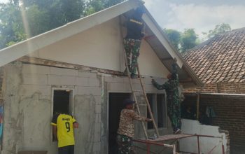 Kodim 0819/Pasuruan Percepat Pembangunan RTLH untuk Warga Desa Kurung