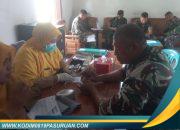Jaga Kesiapan Prajurit, Anggota Koramil Pohjentrek Jalani Pemeriksaan Kesehatan dan Edukasi K3