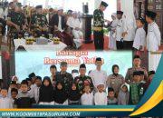 Momentum 10 Muharram, Dandim 0819 Pasuruan Dukung Kepedulian Sosial untuk Anak Yatim