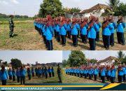 Semangat Nasionalisme, Babinsa Gempol Latih Siswi SMA AT-TIBYAN