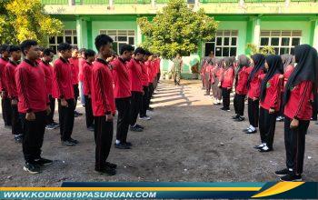 Koramil 0819/20 Gempol Bentuk Karakter Pelajar Lewat LBB