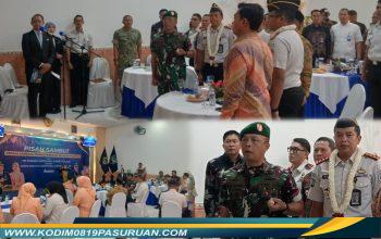 Kalapas Berganti, Sinergi Tetap Terjaga, Dandim Hadiri Pisah Sambut Kalapas IIB Pasuruan