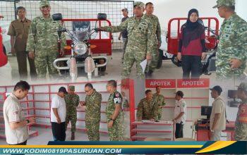 Tim Mabes TNI Verifikasi KDKMP di Wilayah Pasuruan, Dandim 0819 Dampingi Langsung Peninjauan Lapangan